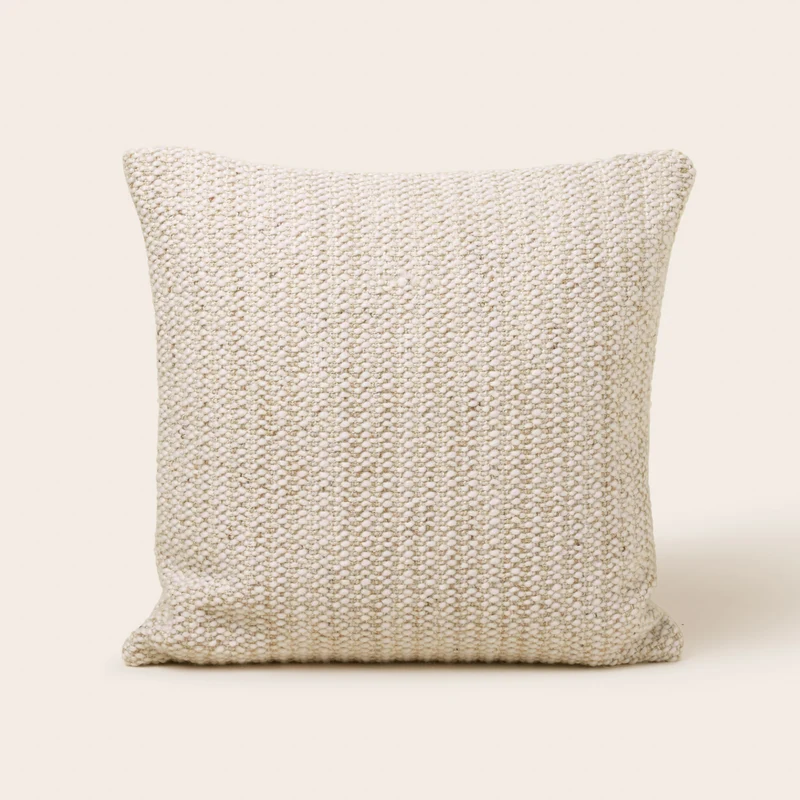 Housse de coussin LENIO ivoire