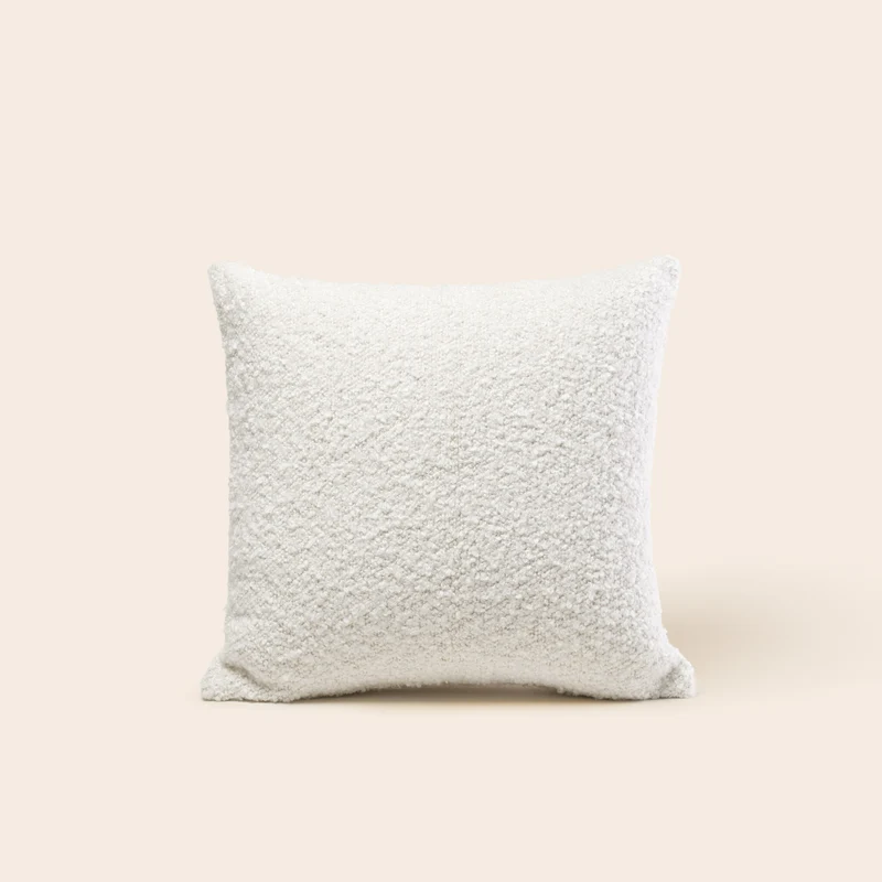 Housse de coussin LEONARD ivoire