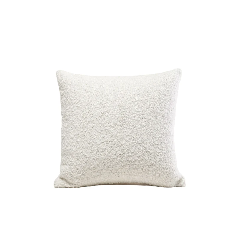 Housse de coussin LEONARD ivoire