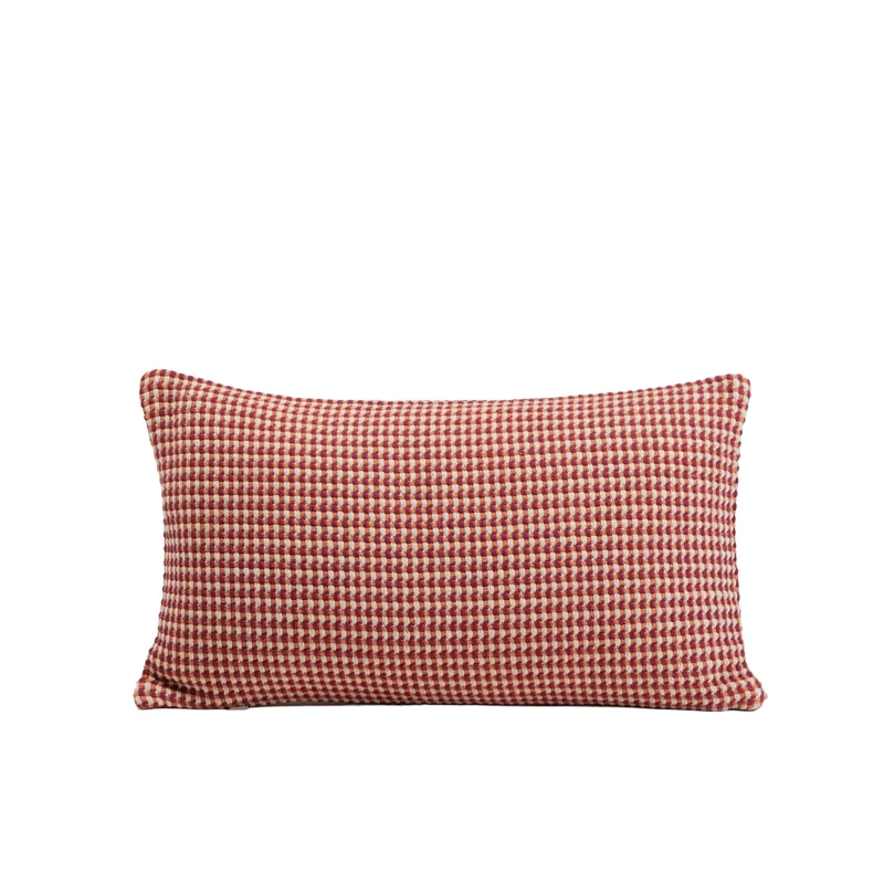 Housse de coussin MIKENO orange et violine