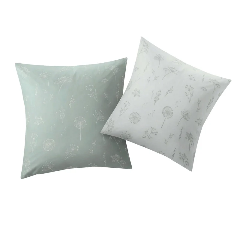Bettwäsche Satin LEONE Distel 155 x 220 cm und 80 x 80 cm