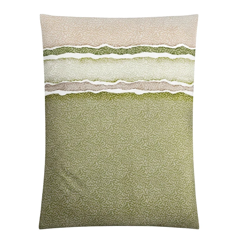 Bettwäsche Satin MAREA Dill 155 x 220 cm und 80 x 80 cm