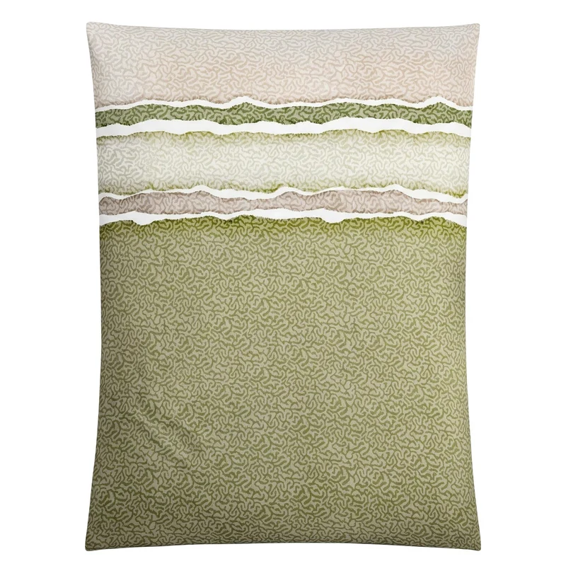 Bettwäsche Satin MAREA Dill 135 x 200 cm und 80 x 80 cm