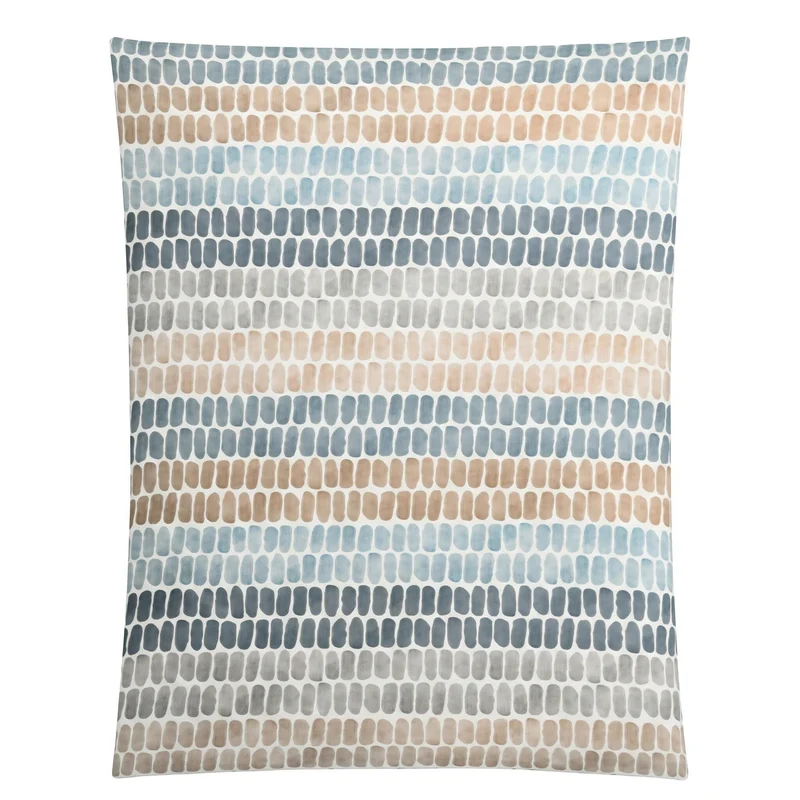 Bettwäsche Satin SOLID Sandbeige 155 x 220 cm und 80 x 80 cm
