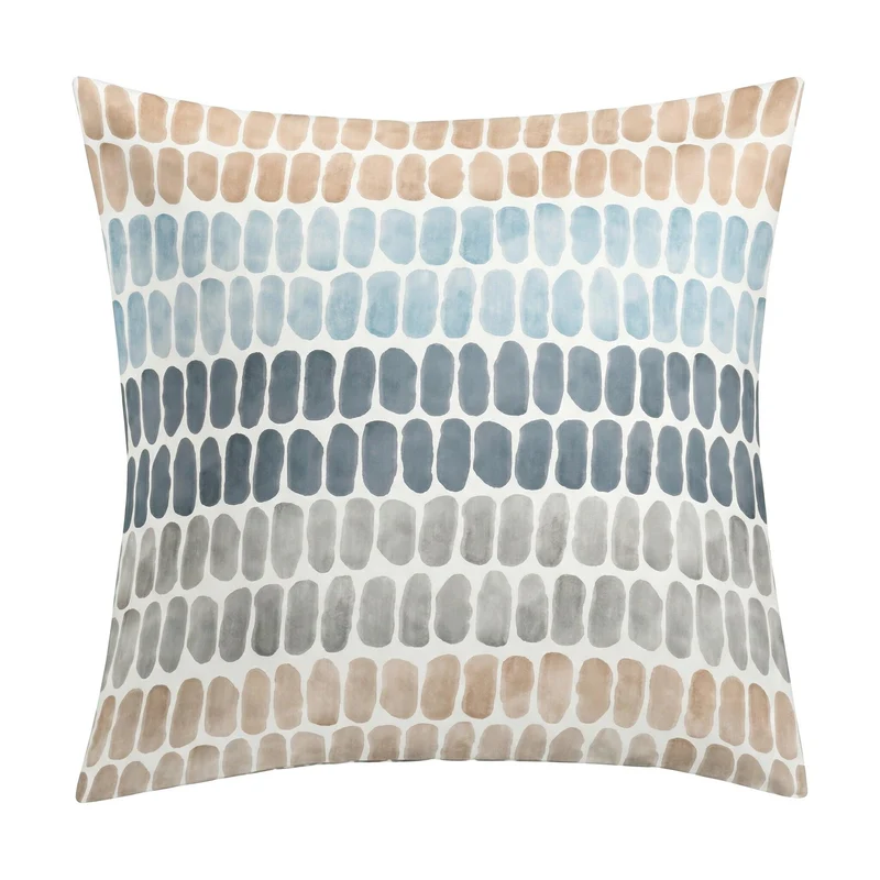 Bettwäsche Satin SOLID Sandbeige 155 x 220 cm und 80 x 80 cm