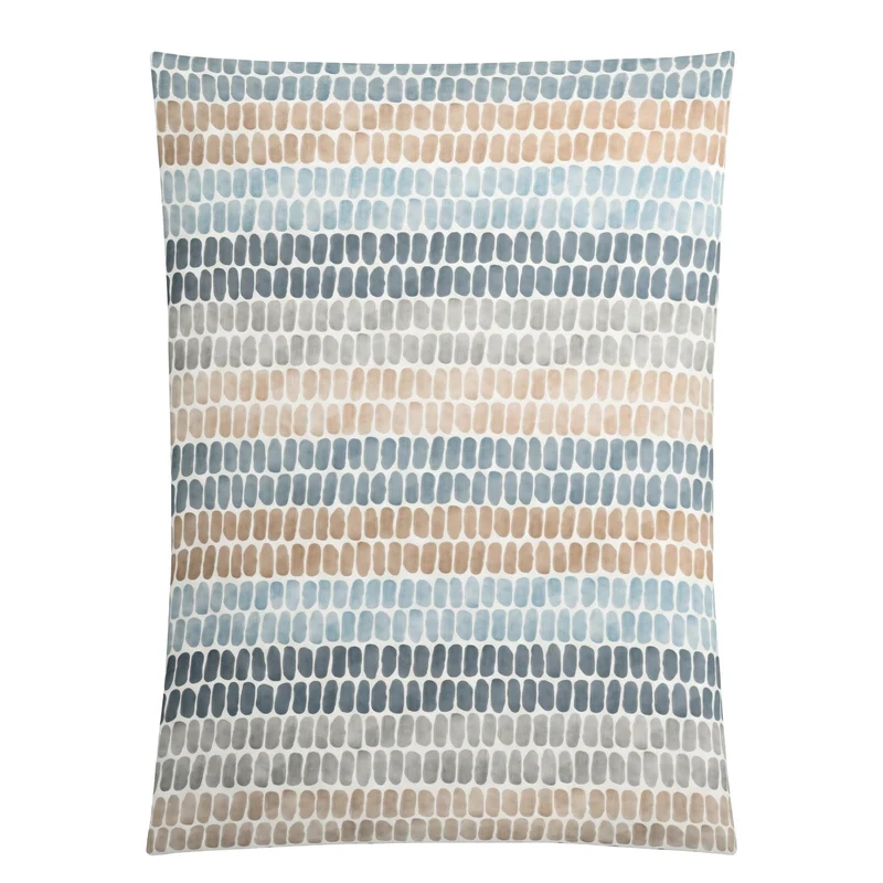 Bettwäsche Satin SOLID Sandbeige 135 x 200 cm und 80 x 80 cm