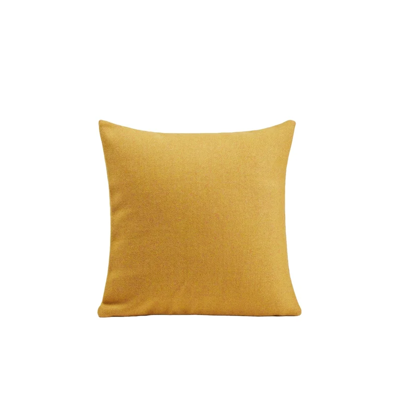 Housse de coussin MARCELO ocre jaune