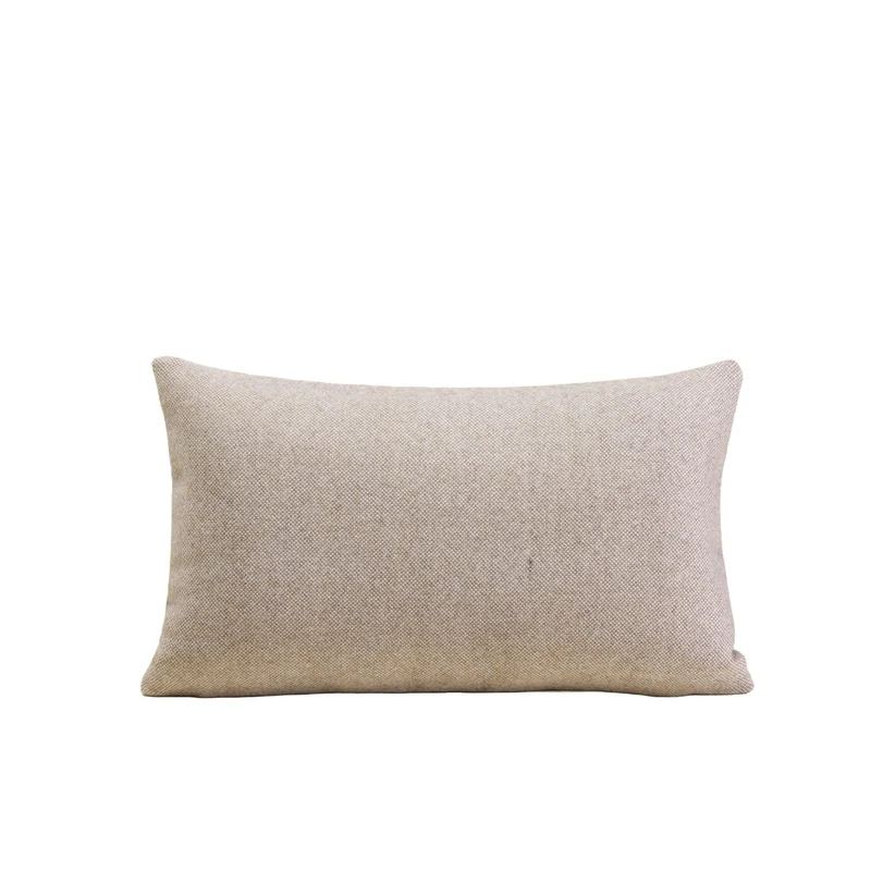 Housse de coussin NERIO chiné naturel