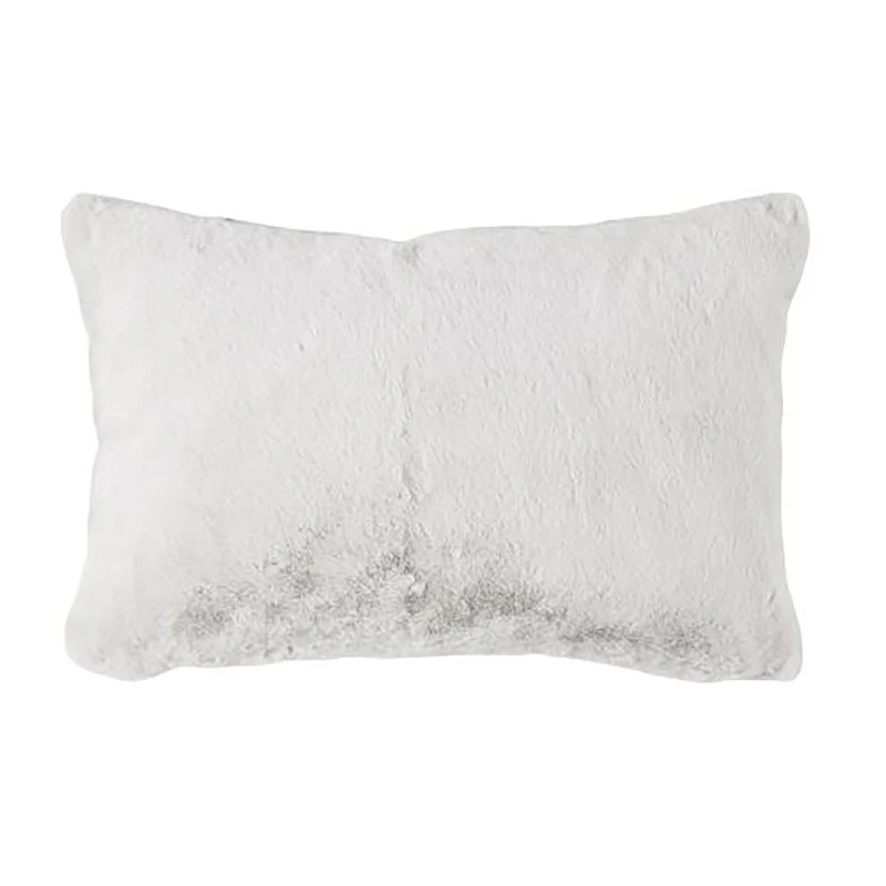 Housse de coussin BIANCA gris arctique