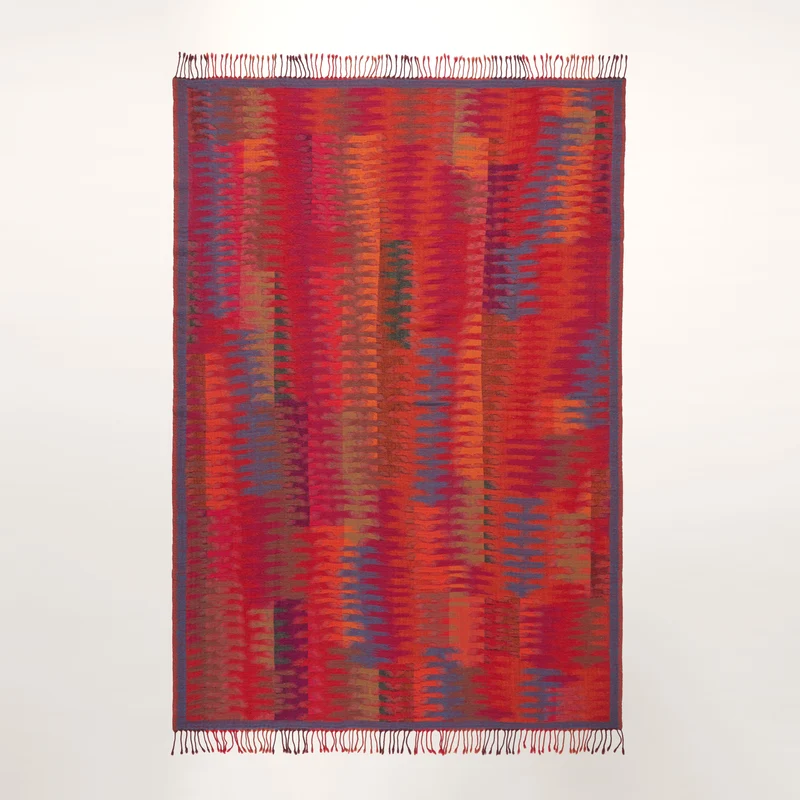 Plaid KHAN cardinal