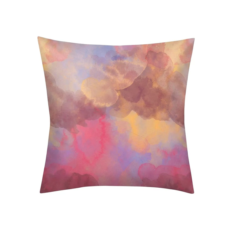 Bettwäsche Satin SOLERO Multicolor 155 x 220 cm und 80 x 80 cm