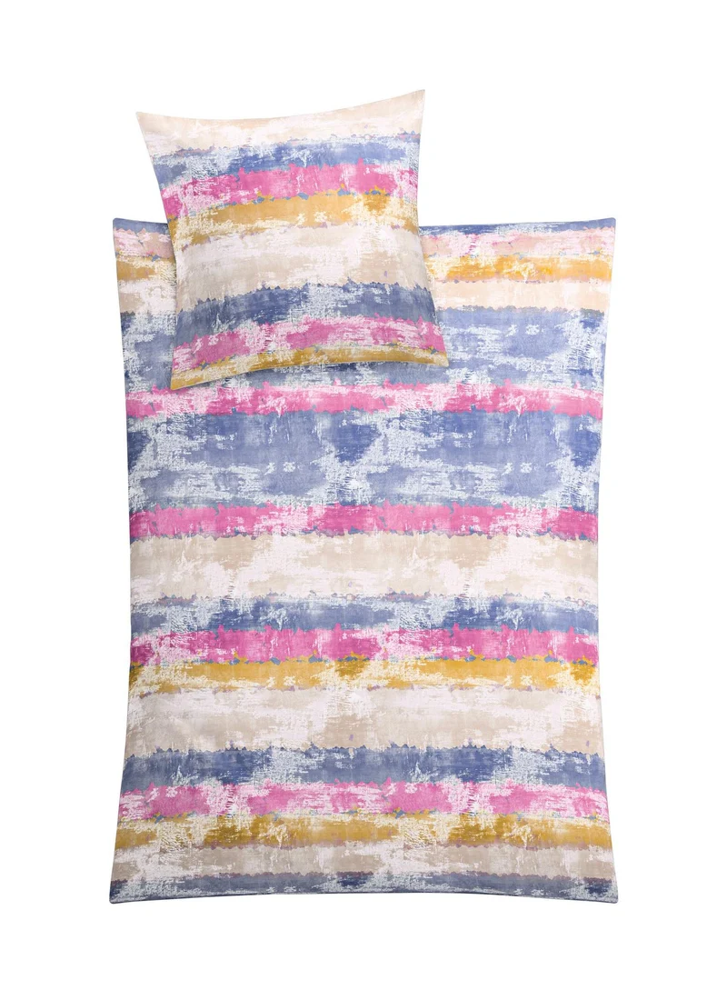 Bettwäsche Satin JARVEN Multicolor 135 x 200 cm und 80 x 80 cm