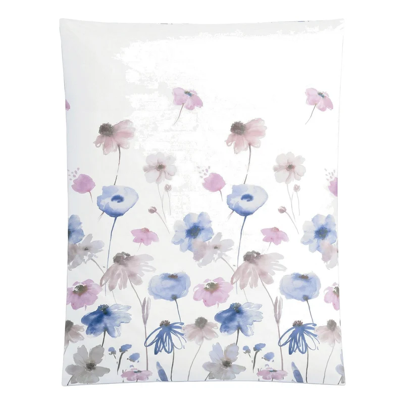 Bettwäsche Satin SVEA Flieder 135 x 200 cm und 80 x 80 cm