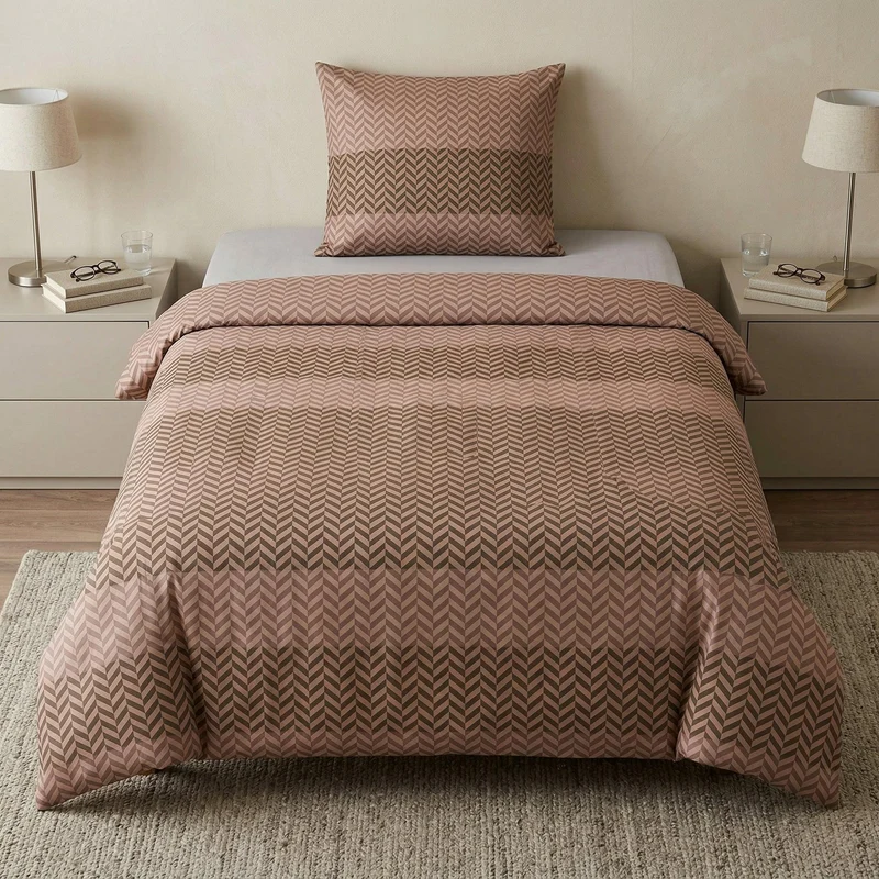 Bettwäsche Satin COSY Brasil 135 x 200 cm und 80 x 80 cm
