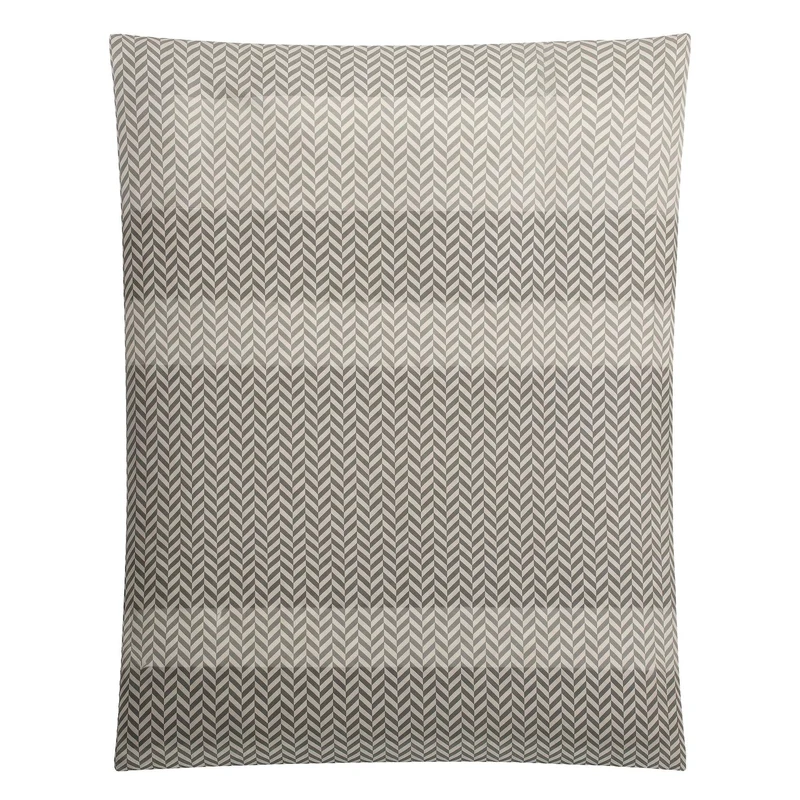 Bettwäsche Satin COSY Grau 155 x 220 cm und 80 x 80 cm