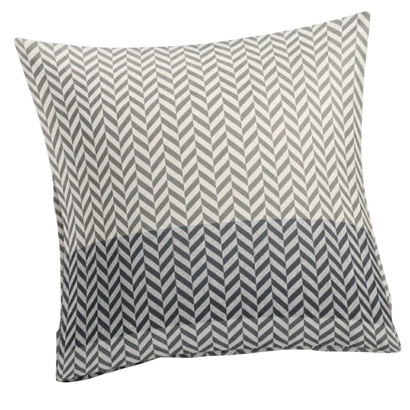 Bettwäsche Satin COSY Grau 135 x 200 cm und 80 x 80 cm