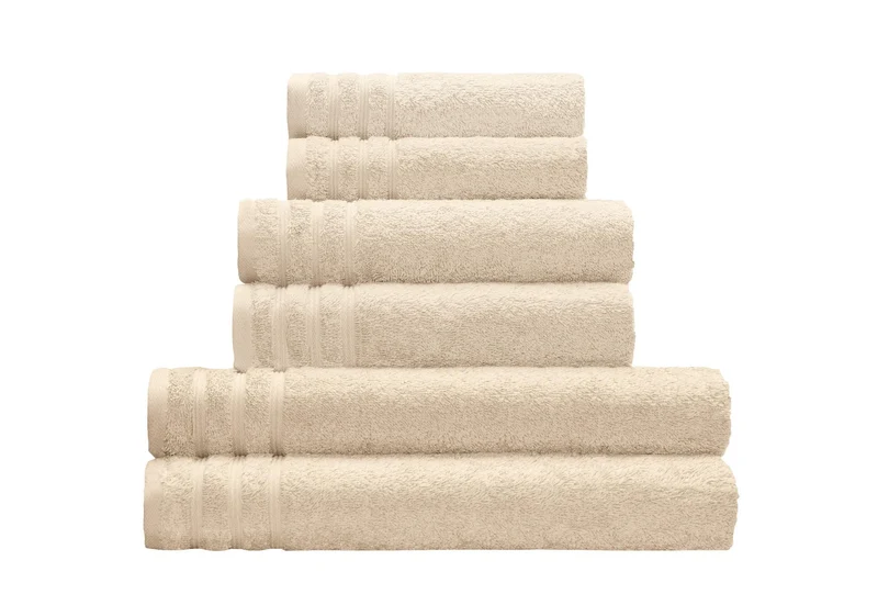 Frottier Handtuch ROYAL Sandbeige 50x100 cm
