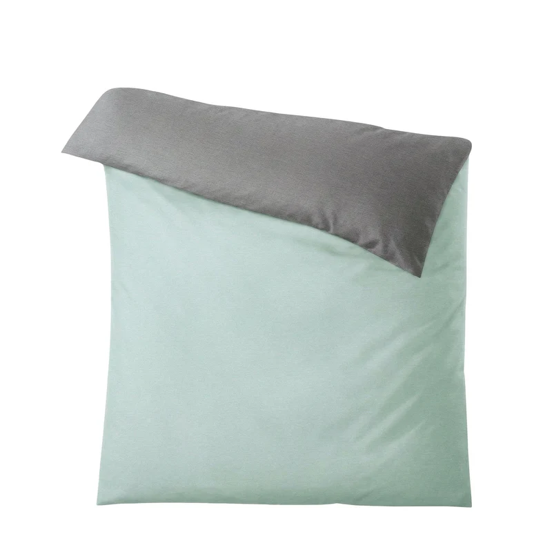 Bettwäsche Satin GRACIA Mint 155 x 220 und 80 x 80 und 40 x 80 cm