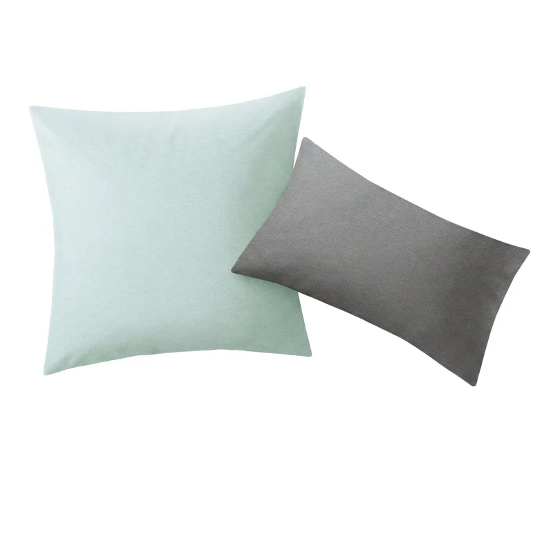 Bettwäsche Satin GRACIA Mint 155 x 220 und 80 x 80 und 40 x 80 cm