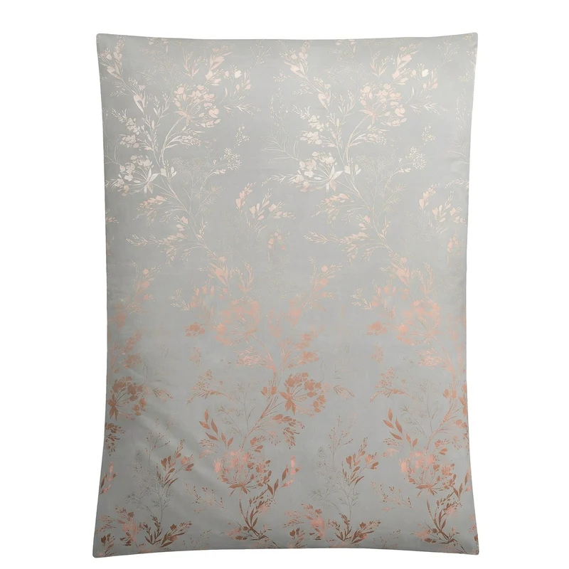 Bettwäsche Satin KATE Silbergrau 135 x 200 cm und 80 x 80 cm