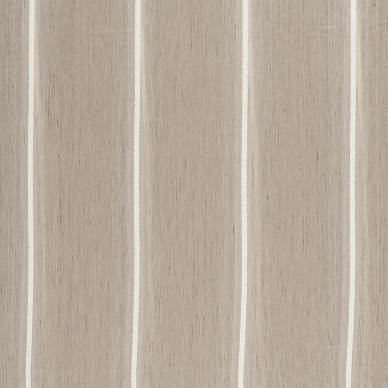 Gardinenstoff Bouclé Stripe - mocha 305 cm