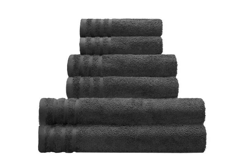 Frottier Duschtuch ROYAL Dunkelgrau 70 x 140 cm