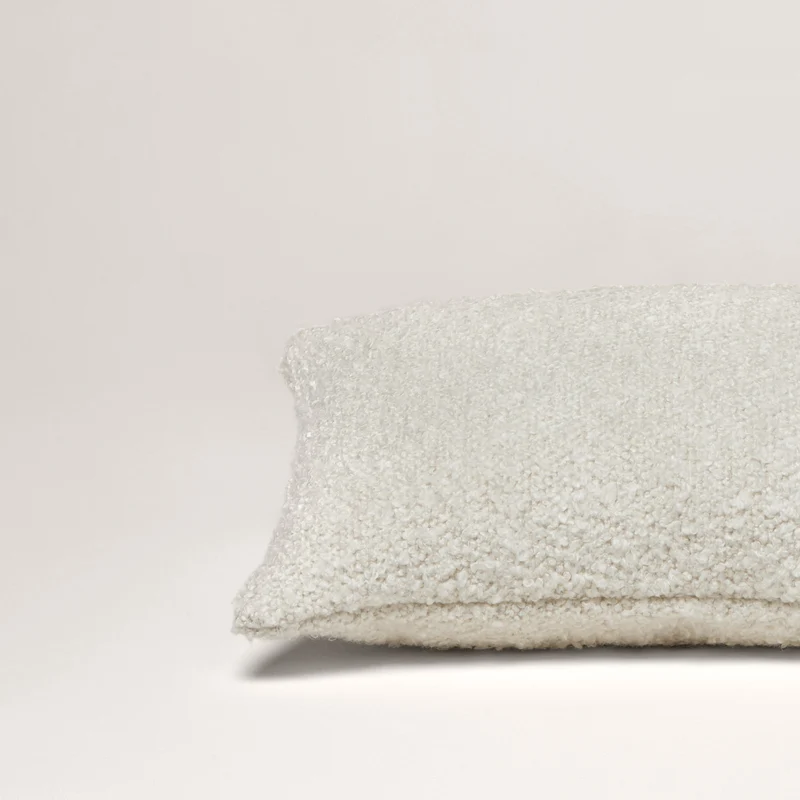 Housse de coussin LEONARD ivoire