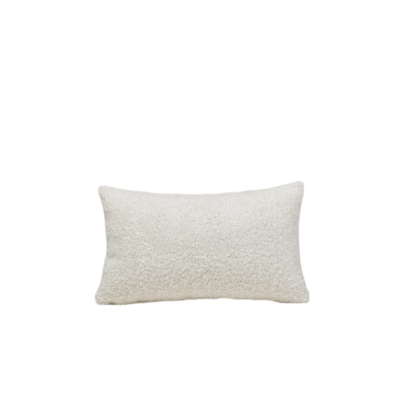 Housse de coussin LEONARD ivoire