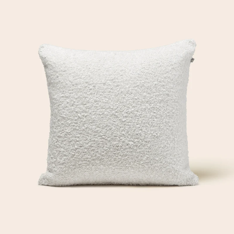 Housse de coussin LEONARD ivoire