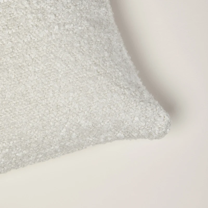 Housse de coussin LEONARD ivoire