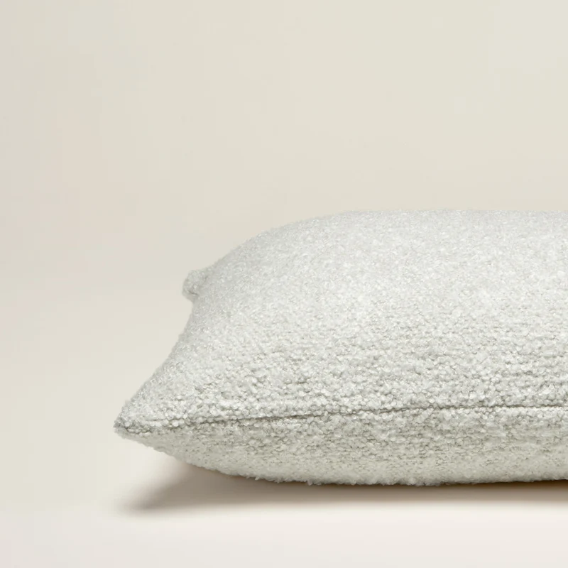 Housse de coussin LEONARD ivoire