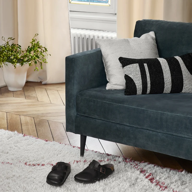 Housse de coussin ORSSO calcaire