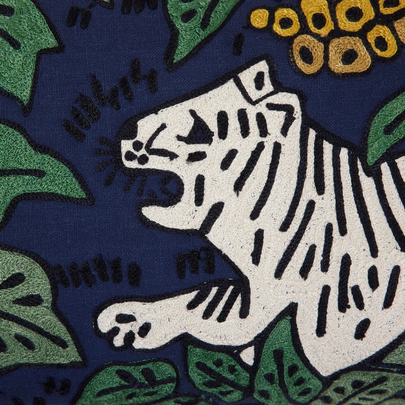 Housse de coussin TIGRIS encre