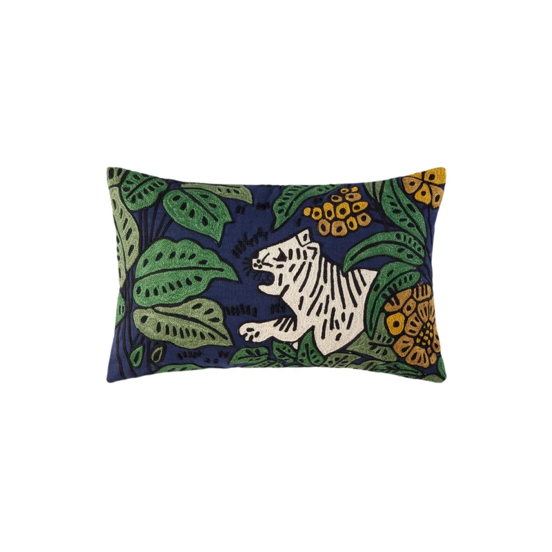 Housse de coussin TIGRIS encre