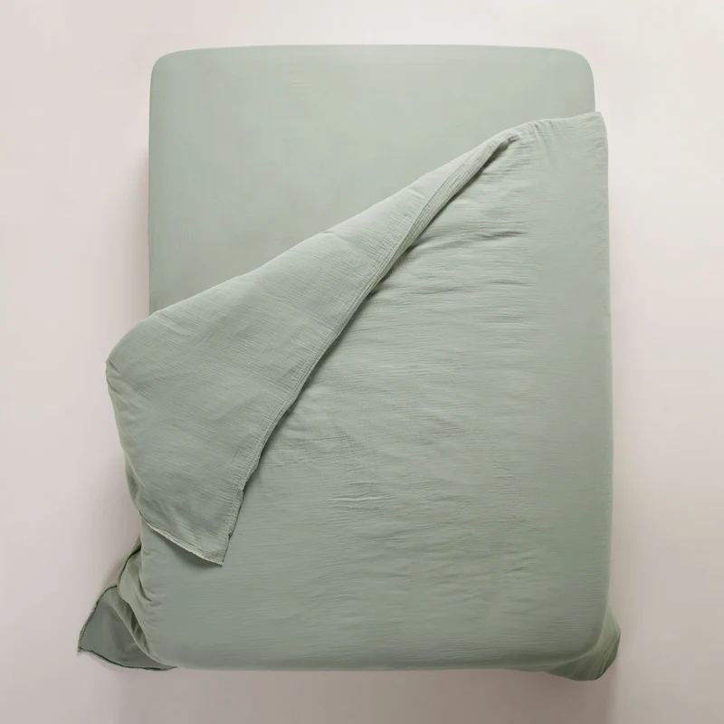 Housse de couette LOU sauge