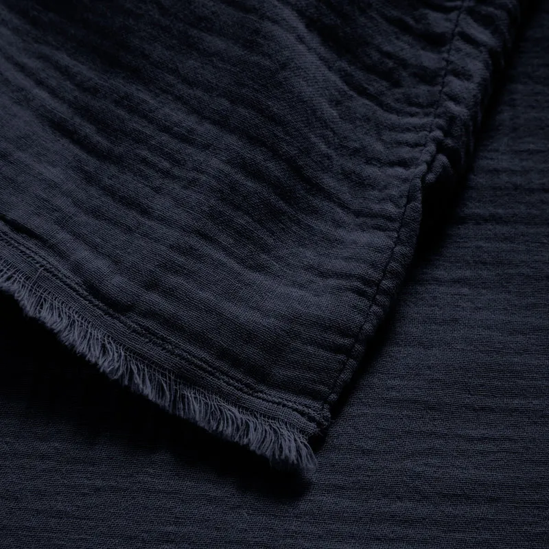 Housse de couette LOU encre bleue