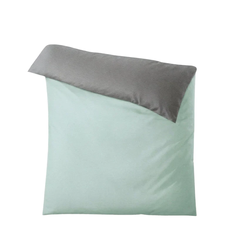Bettwäsche Satin GRACIA Mint 135 x 200 und 80 x 80 und 40 x 80 cm