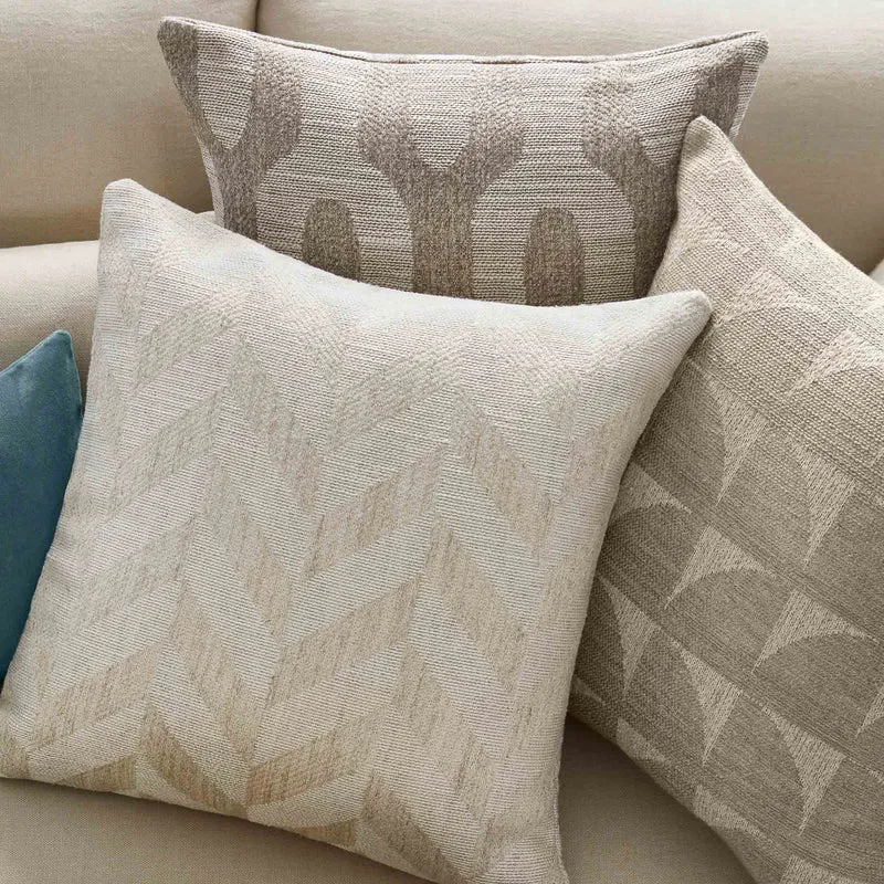 Housse de coussin TOBIAS ivoire