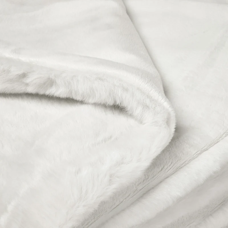 Plaid BIANCA gris arctique