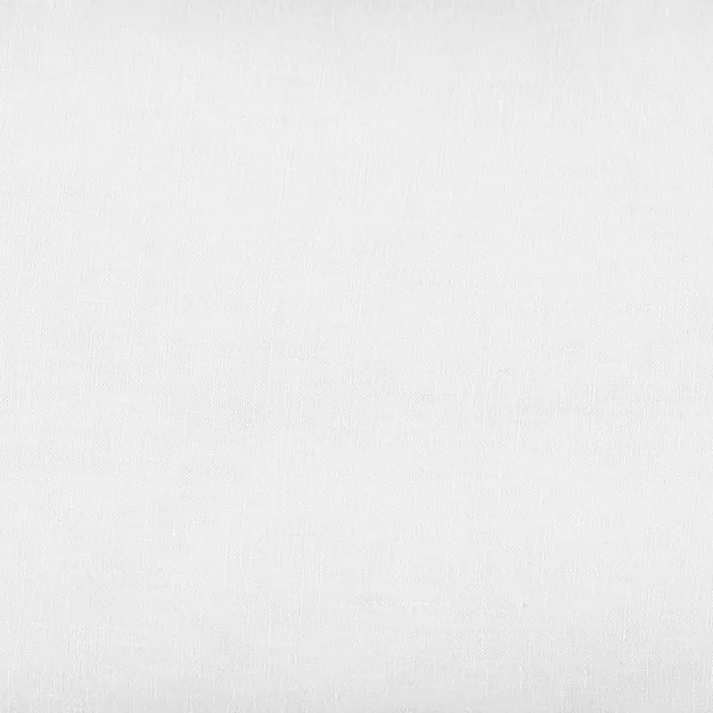 Housse de coussin CARLINA blanc pur et bourdon noir