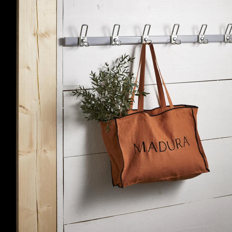 Sac CARLINA BOURDON terracotta et bourdon noir