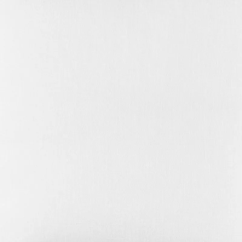 Housse de coussin CARLINA blanc pur et bourdon noir