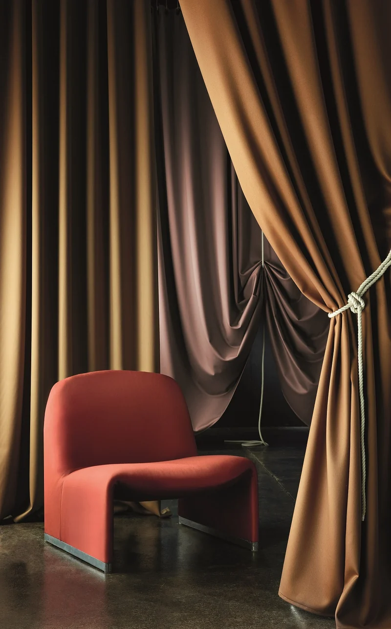 Wool Satin - cochineal