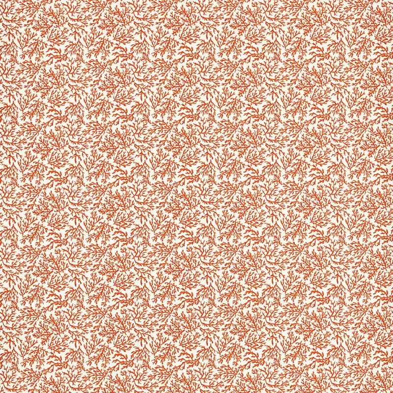 Baumwollstoff Korallenriff - orange