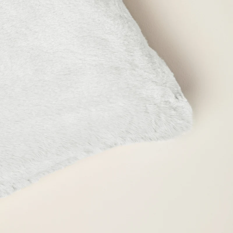 Housse de coussin BIANCA gris arctique