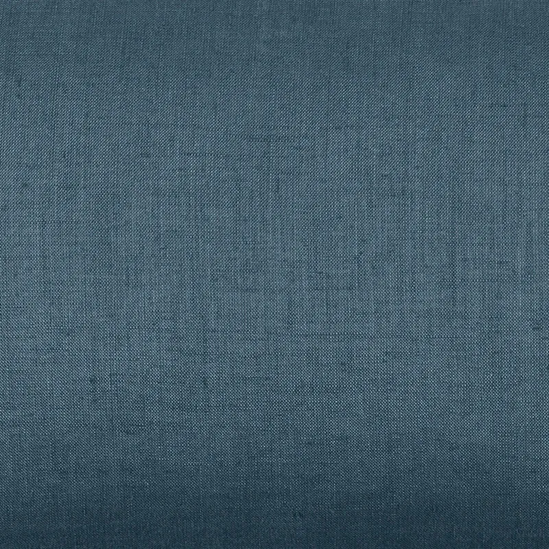 Housse de coussin CARLINA pétrole et bourdon noir