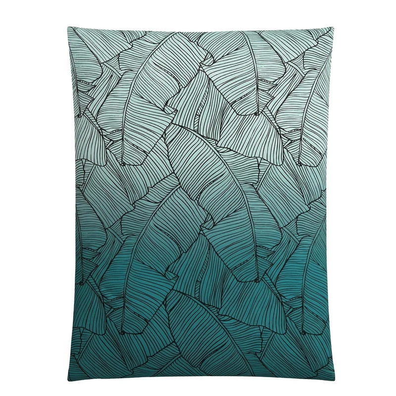 Bettwäsche Satin VERO Petrol 135 x 200 cm und 80 x 80 cm