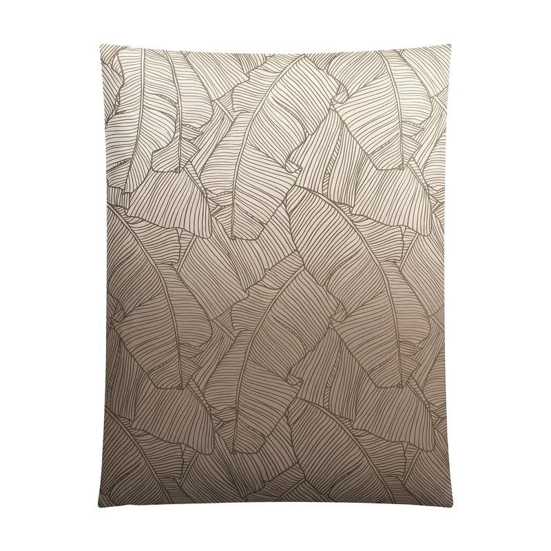Bettwäsche Satin VERO Taupe 155 x 220 cm und 80 x 80 cm