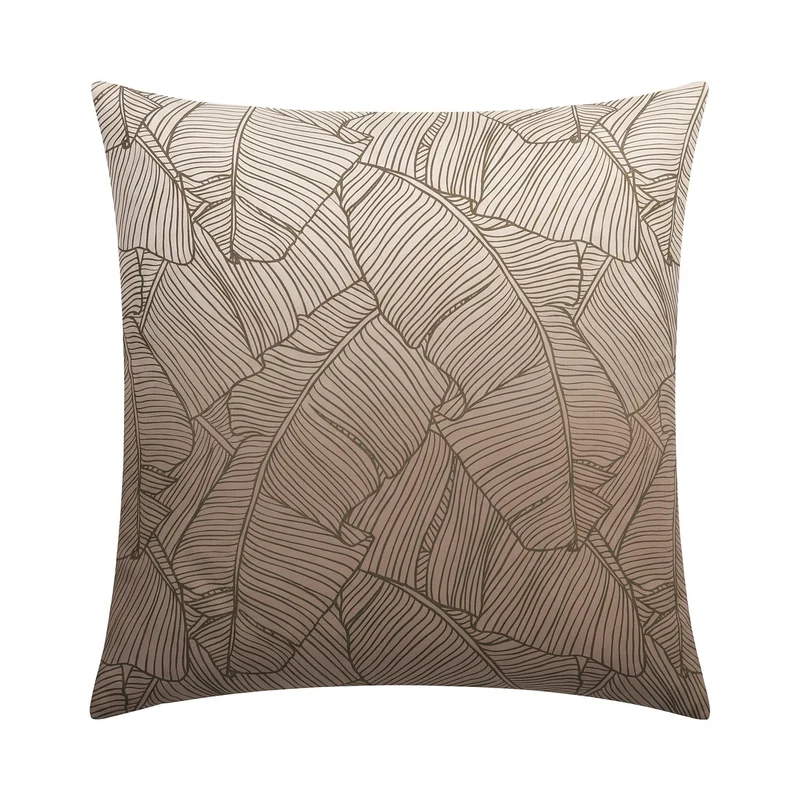 Bettwäsche Satin VERO Taupe 155 x 220 cm und 80 x 80 cm