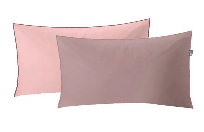 Kissenbezug Satin LINDA Old Rose 40 x 80 cm